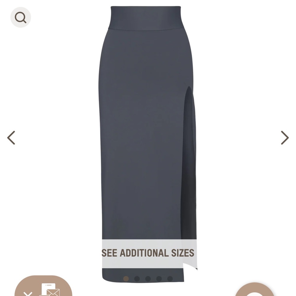 NWT Skims swim shaping coverup skirt